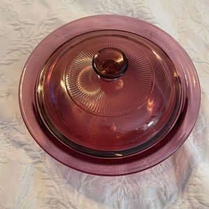 Vision 24oz Purple Casserole With Lid